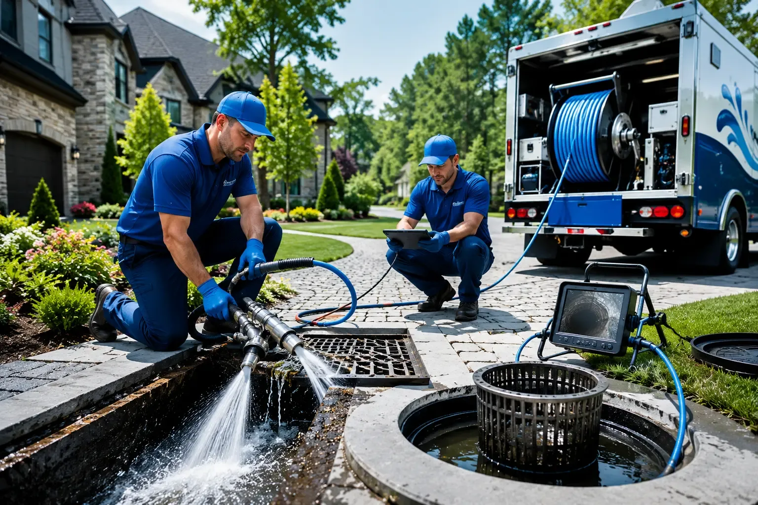Local outdoor drain cleaning professionals in Auburn, MA